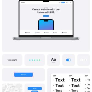 Website UI Template Kit